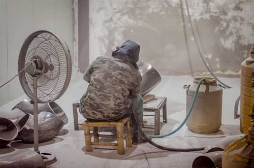 Incoloy 925 elbow sand blasting