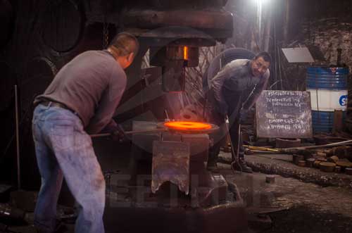 Incoloy 890 flange forging
