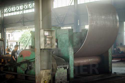 Incoloy 903 plate flattening