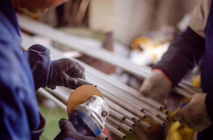 Monel 400 seamless tube polishing