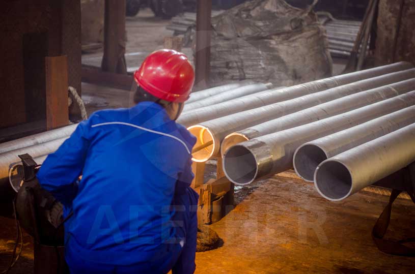 Monel 400 seamless pipe polishing