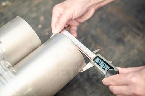 Monel 400 seamless pipe diameter inspection