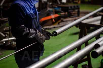 Monel 400 seamless tube polishing