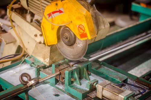 Inconel 718 welded tube cutting