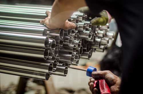 Inconel 718 welded tube inspection