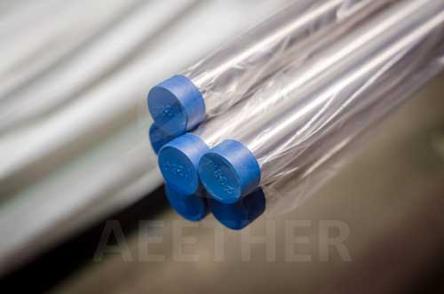 Inconel 718 welded tube with cap