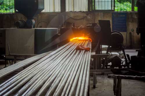 Inconel 718 welded tube annealing